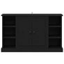Sideboard Black Oak 100 x 35.5 x 60 cm Engineered Wood Image 6