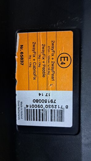 Maxi Cosi Iso Fix Base