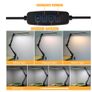 LED Folding Metal Desk Lamp Clip on Light Clamp 3 Colors Adjustable Image 2