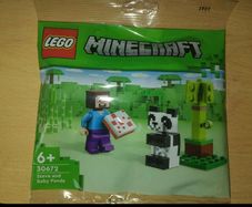 Lego Minecraft 30672 Steve and baby panda