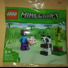 Lego Minecraft 30672 Steve and baby panda