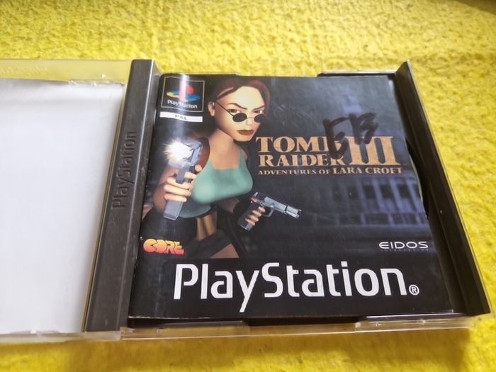Tomb Raider III 3 Adventures of Lara Croft PlayStation1 Ps1 PlayStation2 Ps2 games Original