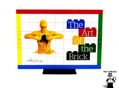 LEGO Rare The Art Of The Brick By Nathan Sawaya Lego Printed Museum Exhibit Limited Edition Promo Exclusive From The Art Of The Brick Expo