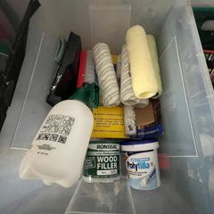 Set-Building, Fixings, Paint & Consumables Lot