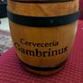 Vintage Cruzcampo Timber Barrel Coaster Box Image 4