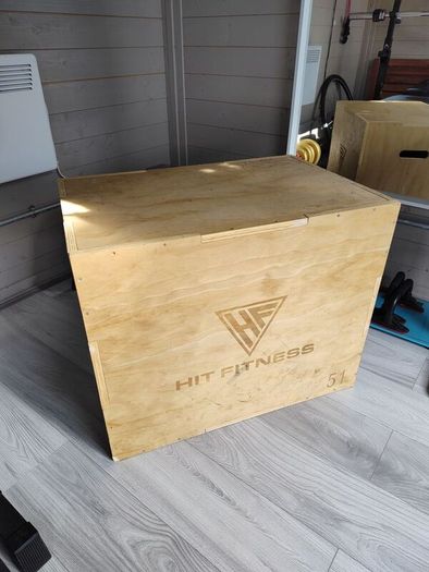 Hit Fitness 3 in 1 Wooden Plyometric Box