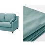 IKEA VINLIDEN Sofa Cover, Hakebo light turquoise Image 3