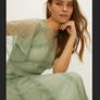 Sage Green Maxi Lace bridesmaid or just a fancy dress from Oasis Size 14 Image 2