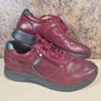 womens G COMFORT TEX waterproof trainers runners walking shoes Burgundy Size UK 7 EU 40 (AT2) Image 2