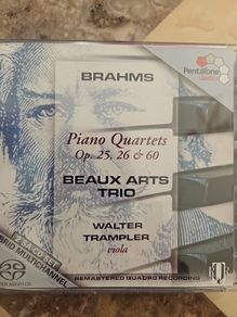 Brahms 2 SACD - Piano Quartets Op. 25, 26 & 60