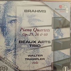 Brahms 2 SACD - Piano Quartets Op. 25, 26 & 60