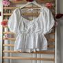 top Bnwt miss selfridge size 12 white broderire  anglaise Image 2