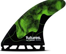 Futures Medium Jack Robinson Signature Honeycomb Surfboard Fin Green