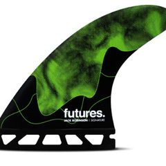Futures Medium Jack Robinson Signature Honeycomb Surfboard Fin Green