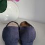 El Cortes Ingles navy suede pointed court shoes Sz 41 (Fit 7-7.5Uk) - Bnwt Rrp 59.99 Image 5