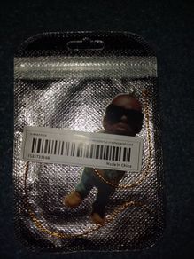 Biggie Keychain or car mirror keychain