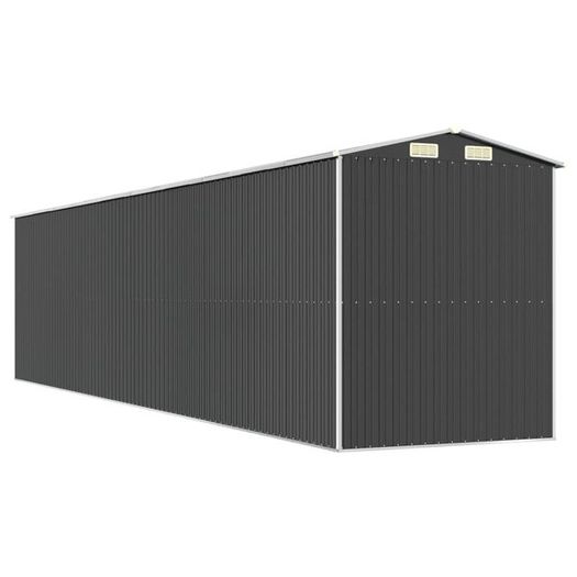 Garden Shed Anthracite 192x1021x223 cm Galvanised Steel