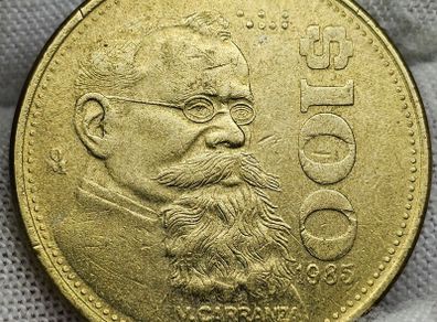 Mexico 1985 100 Dollars