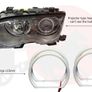 BMW E46 E36 High Power SMD LED Angel Eye Rings Image 7