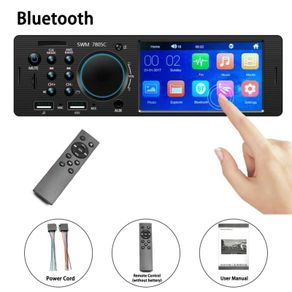 NEW MP5 Auto Media Player 1 Din USB Bluetooth Audio Car Radio Multimidia 12V FM HD 4.1" Touch Screen Stereo Car Accessories