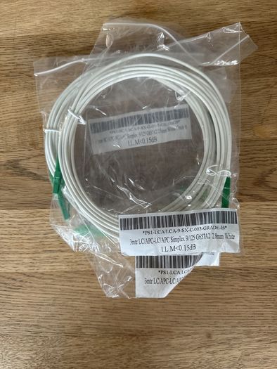 Assortment fibre optic leads