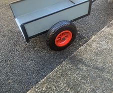 Berg go kart trailer