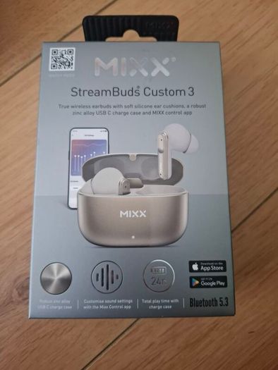 Mixx Streambuds Custom 3 True Wireless Earbuds
