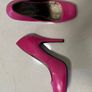 Pink High Heel Ladies Shoes Image 5