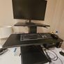 Standing desk adaptor - sit and stand with air lever Image 2