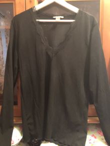 H&M knitwear with lace details