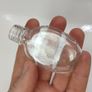 422 - Set of 2 Vintage Small Tabloid Collectible Decorative Bottles Image 2