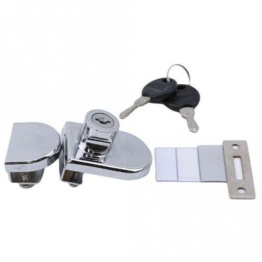 3741 Glass Door Lock Keyed Drawer Cabinet Display