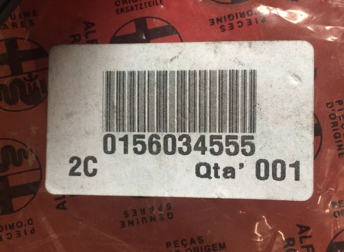 Rear Seatbelt Buckle (Alfa Romeo 156)