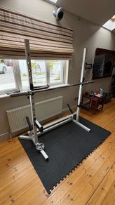 Multi-Squat Rack & 6ft Olympic Barbell