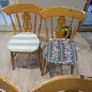 5 Wooden Chairs Image 2