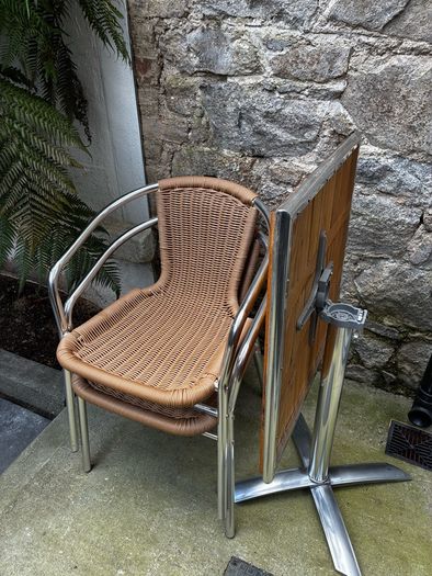Garden Table & Two Chairs