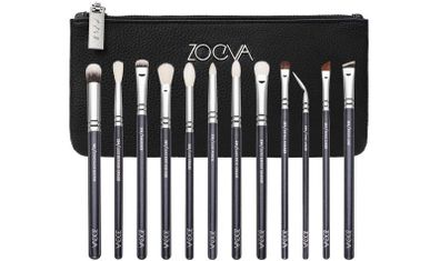 brand new 100% genuine Zoeva complete eye set 12 brushes + clutch