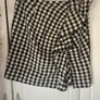skirt H&M gingham size 38 (10) frill place & cream skirt Image 2