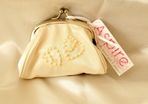 Small Cream Communion Bridal Purse