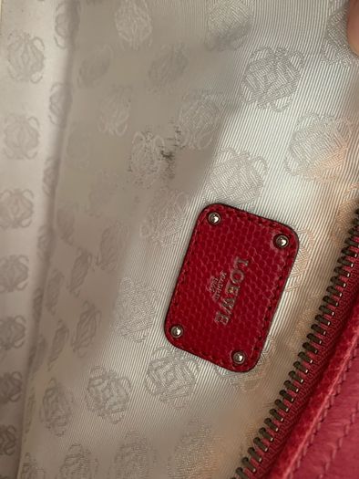 Loewe pink bag