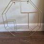 Hexagonal metal shelf Image 4