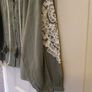 top zara khaki oversized long sleeve suit up to size 14 Image 3