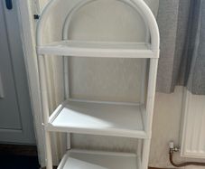 bathroom shelf unit