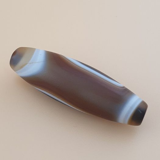 Vintage Yemeni Suliemani Natural Eye Agate Bead Amulet