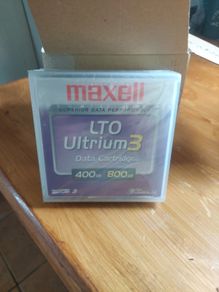 maxwell LTO Ultrium 3 Data Cartridhe