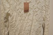 Gallery Ivory Lace Blouse BNWT