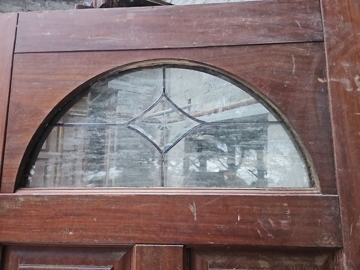 Teak door