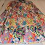 Perfect for Summer. satin tropical print, cowl neck, flare sleeve, bodycon dress Image 2