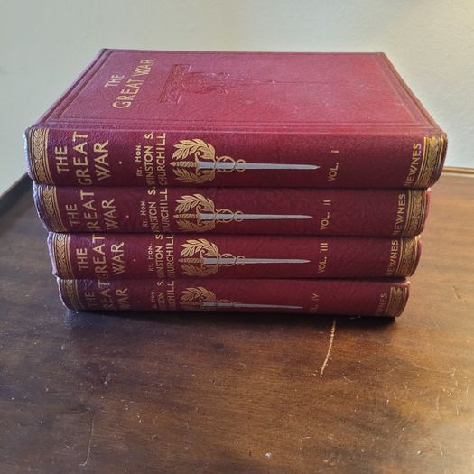 1st edition "The Great war" by Winston Churchill
