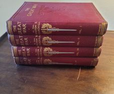 1st edition "The Great war" by Winston Churchill